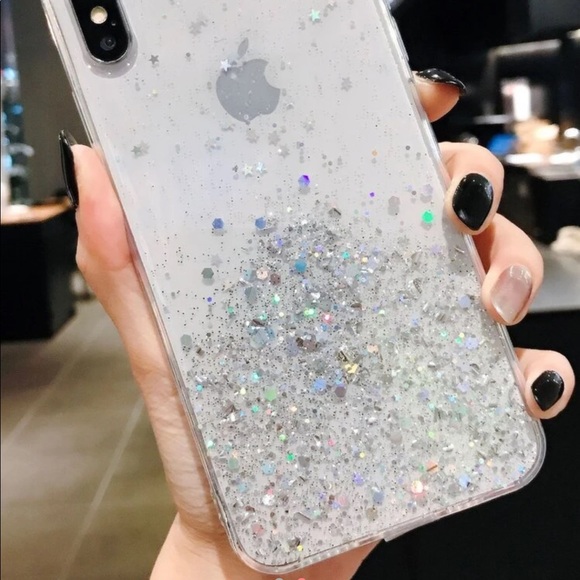 🎉3 FOR $20💕iPhone 11 Pro Silver Star Case💕 - Picture 12 of 14